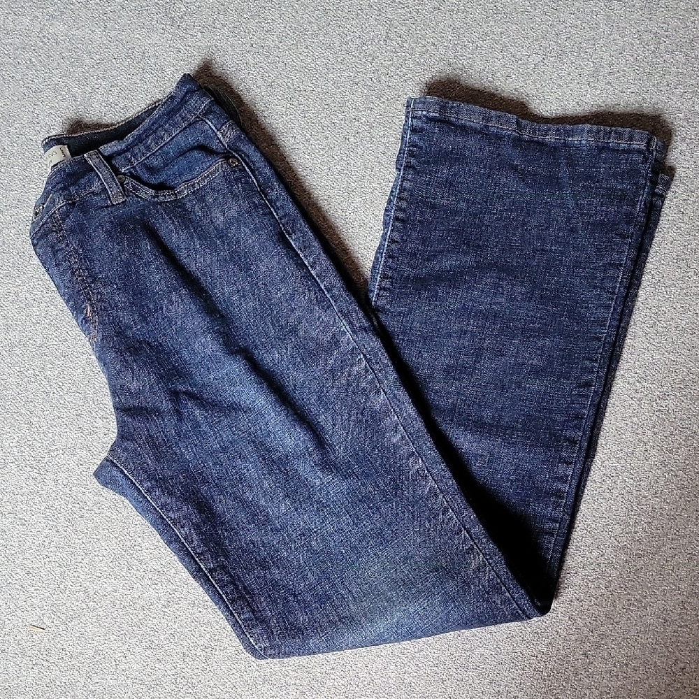 Levi's Blue Straight Leg Boot Cut girl Jeans size 10